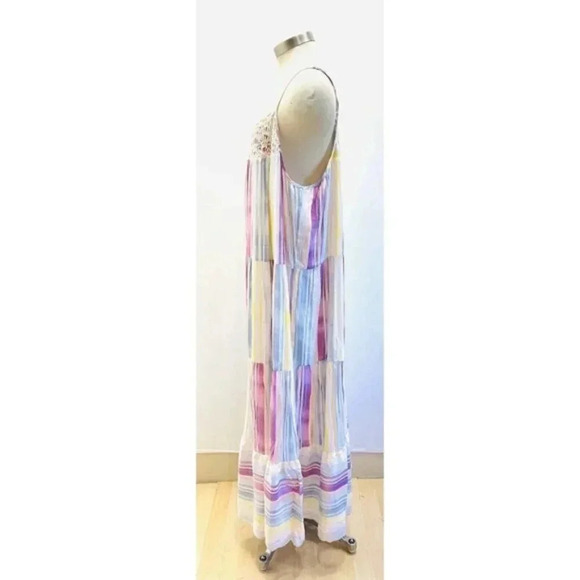 NWT LAUREN CONRAD Women Sleeveless Pullover Square Neck Lined Dress Plus Size 1X - Picture 10 of 14